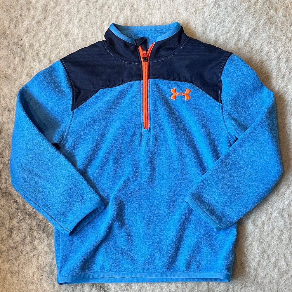 Under Armour Blue Fleece 1/2 Zip